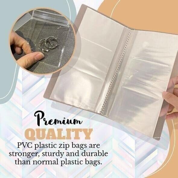 Transparent Jewellery Storage Book Set【HOT SALE-49%OFF🔥🔥🔥】