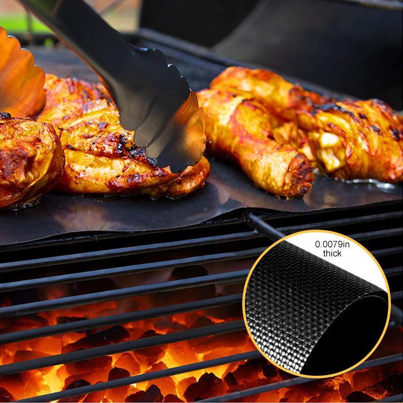 Non-Stick BBQ Grill Mats with cutting box 【HOT SALE-49%OFF🔥】