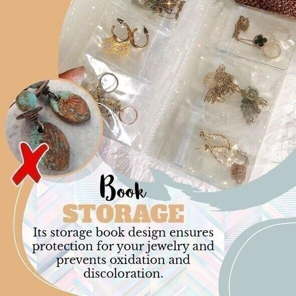 Transparent Jewellery Storage Book Set【HOT SALE-49%OFF🔥🔥🔥】