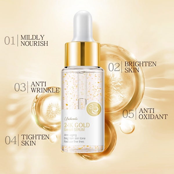 Unibeaute™ 24K Gold Wrinkle-refining Snail Serum【HOT SALE-49%OFF🔥🔥🔥】