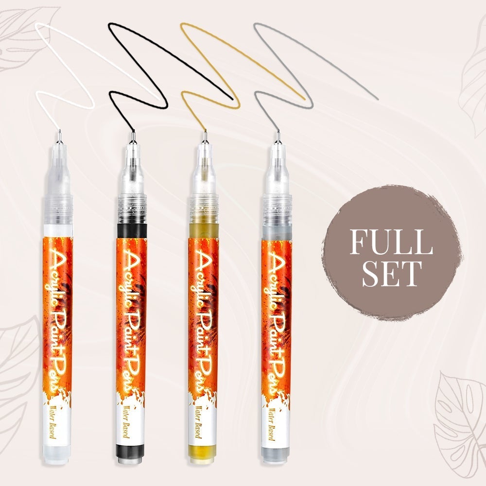Ultra Thin Curve Manicure Felt Pen【INCOD + Local Stock (Express 3 Day Delivery)】