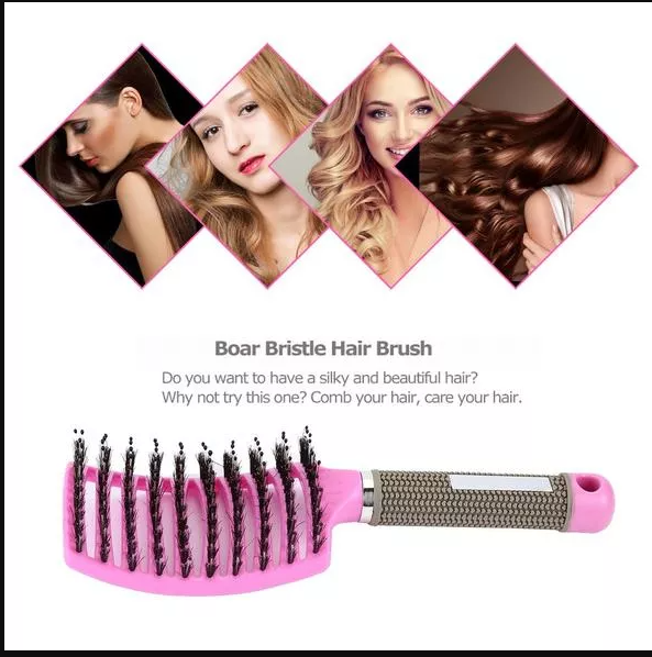 DETANGLER BRISTLE NYLON HAIRBRUSH 🔥【3 Day Delivery&Cash on delivery-HOT SALE-49%OFF🔥🔥🔥】
