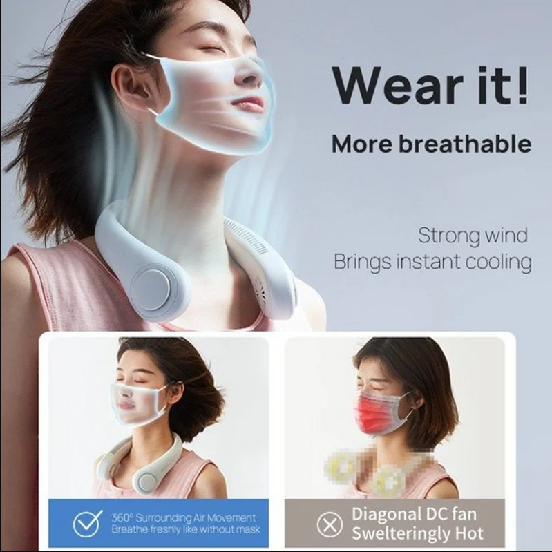 Summer New Hanging Neck Fan【3 Day Delivery&Cash on delivery-HOT SALE-49%OFF🔥】