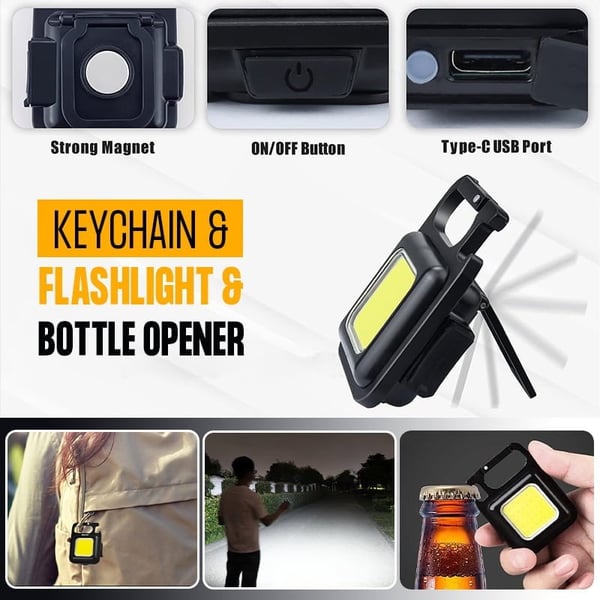 Rechargeable COB Waterproof Portable LED Work Light【HOT SALE-49%OFF🔥】