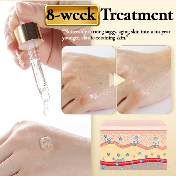Unibeaute™ 24K Gold Wrinkle-refining Snail Serum【HOT SALE-49%OFF🔥🔥🔥】