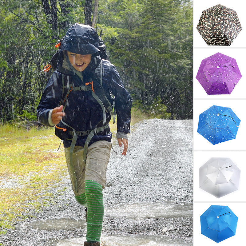 Outdoor Double Layer Umbrella Hat【HOT SALE-49%OFF🔥】