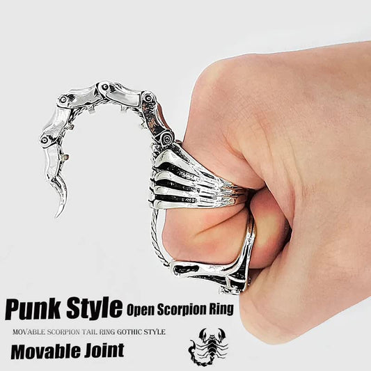 Moving Scorpion Ring