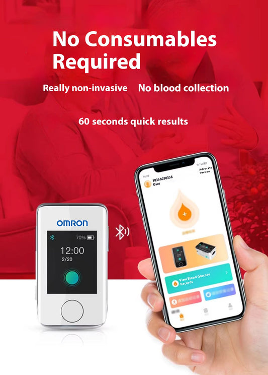India Station-Omron Blood Glucose Meter