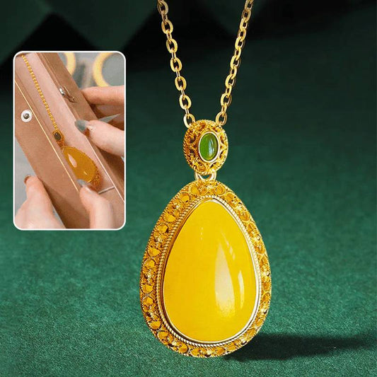 🔥49% OFF🔥 Elegant Lucky Flower Pendant Necklace