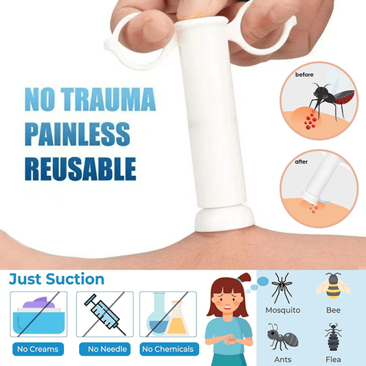 🦟 Experience Instant Relief ✨ Ultimate Bite & Sting Relief Tool - For Itch-Free, Comfortable Days!