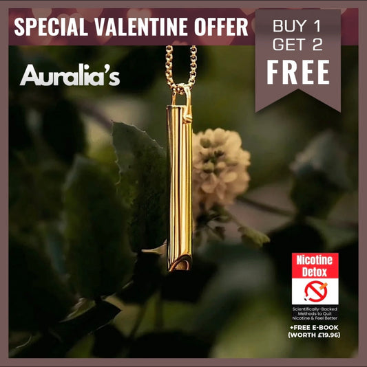 🔥 Stainless steel necklace with whistle pendant to regulate breathing and reduce stress