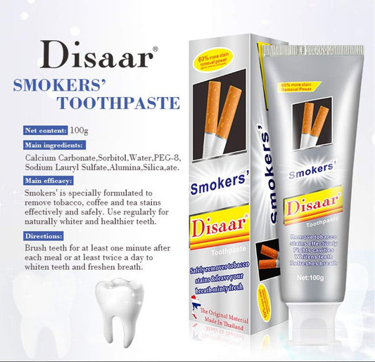 Intensive Stain Removal Whitening Toothpaste【🚚CASH ON DELIVERY + LOCAL STOCK (EXPRESS 3 DAY DELIVERY)】