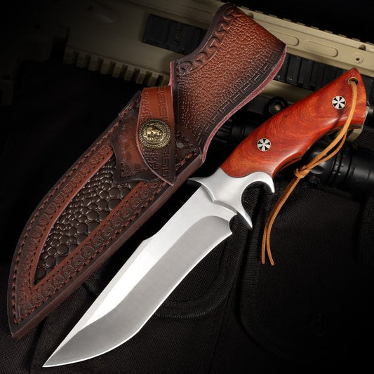 M390 Integrated Steel High Hardness Sharp And Durable Straight Knife
