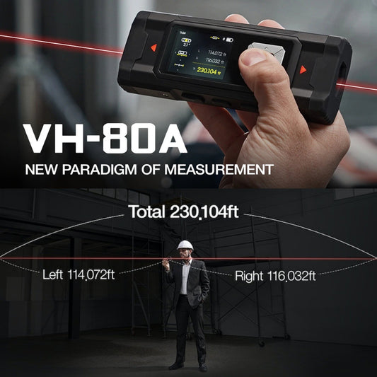 VH-80A : Auto Calibration Dual Laser Distance Meter