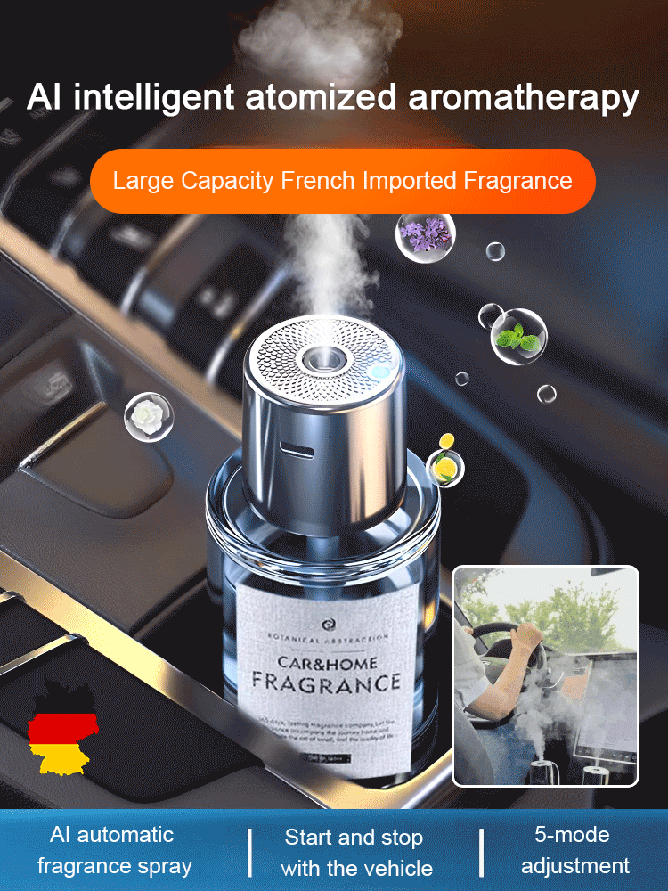 [Lasts for one year] Car Electric Misting Aromatherapy Diffuser
