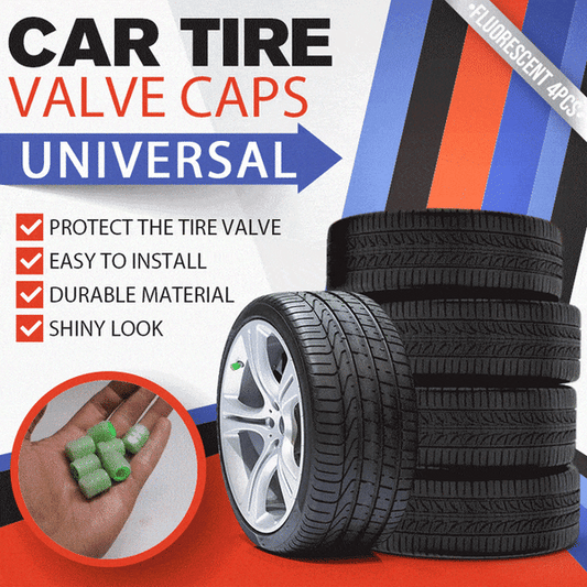 UNIVERSAL FLUORESCENT CAR TIRE VALVE CAPS【HOT SALE-49%OFF🔥🔥🔥🔥🔥】