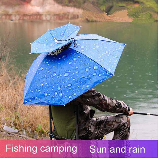 Outdoor Double Layer Umbrella Hat【HOT SALE-49%OFF🔥】