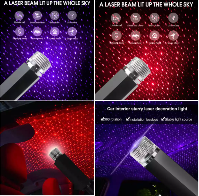 (💥New Year Sale💥- 40% OFF)DECORATION CAR CEILING  STARLIGHT