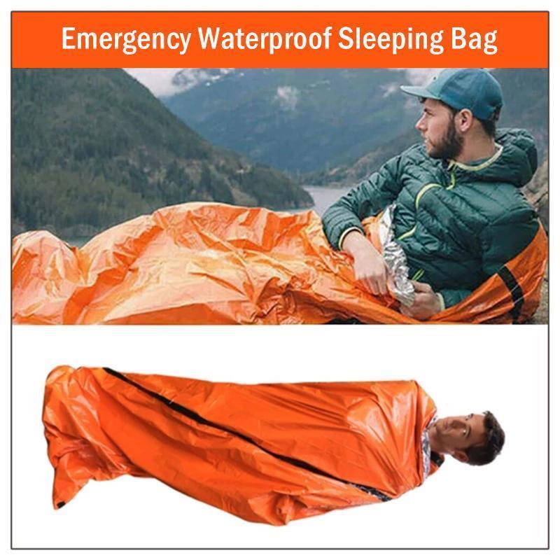 Emergency Camping Thermal Sleeping Bag【HOT SALE-49%OFF🔥🔥🔥🔥🔥】