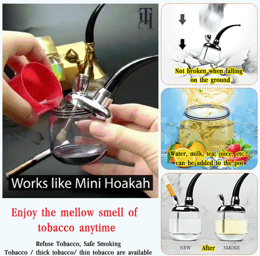 Three-Use Filter Hookah Hose